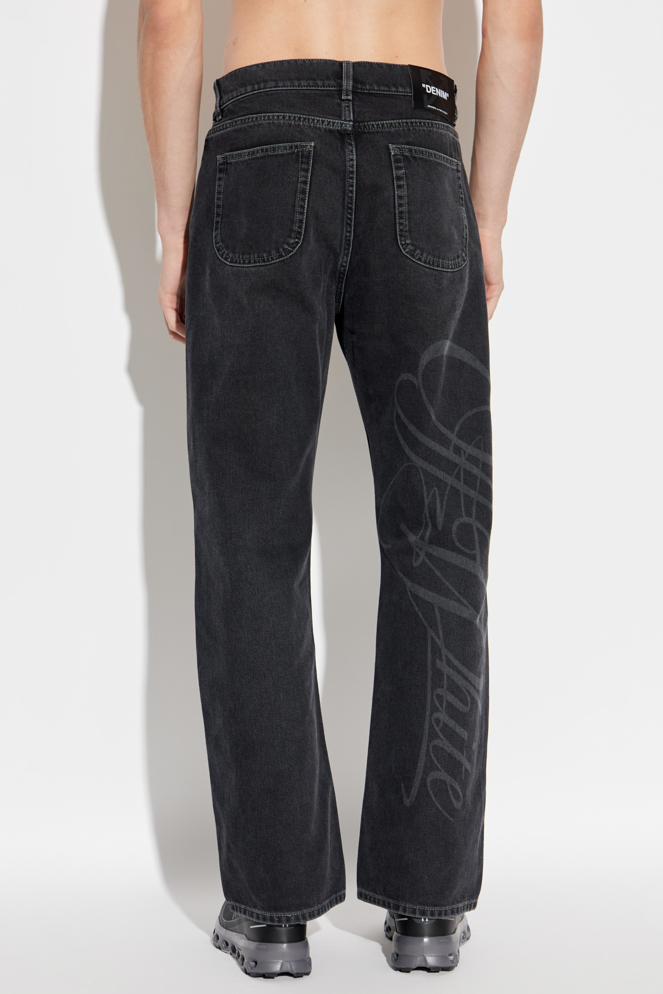 Off-White Jeans with logo | Men's | Vitkac